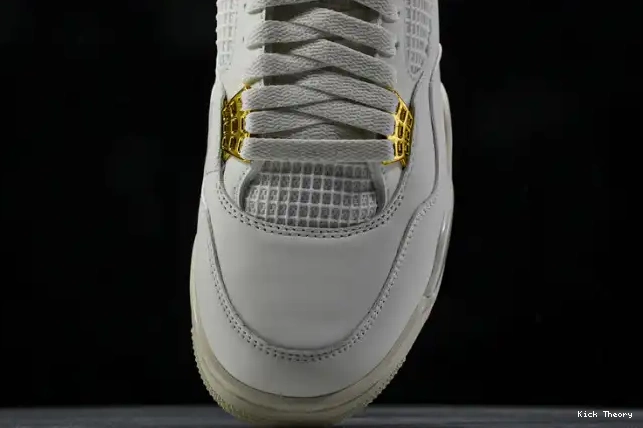 Kick Theory Jordan Gold 4 AQ9129-170 Metallic Retro 0511